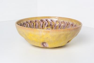 Guido Gambone Gamboni Small Yellow Bowl