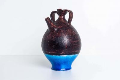 Guido Gambone Guido Gambone Two Handled Spouted Pitcher 1955