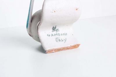 Guido Gambone Guido Gamboni Lady Figurine Salt Cellar