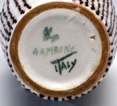 Guido Gambone Italian Ceramic Sculptural Pitcher by Guido Gambone