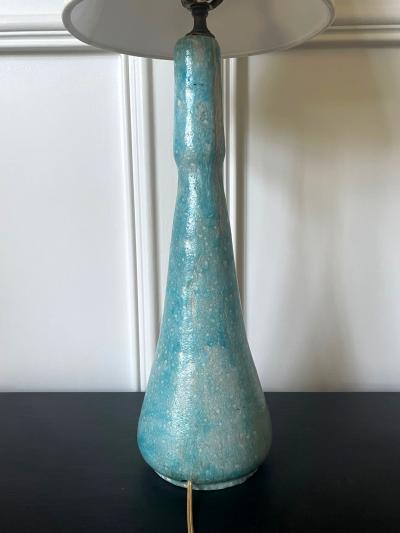 Guido Gambone Italian Vintage Guido Gambone Ceramic Table Lamp