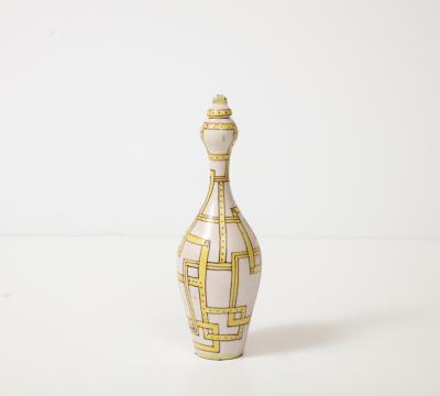 Guido Gambone Stoneware Bottle with Stopper by Guido Gambone