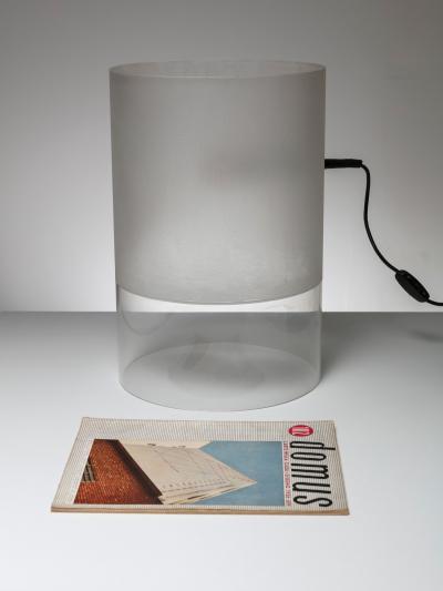 Guido Maria Rosati Plexiglass prototype Fatua Table Lamp by Guido Rosati for Fontana Arte