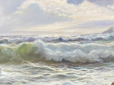 Guido Odierna Crashing Surf Capri 