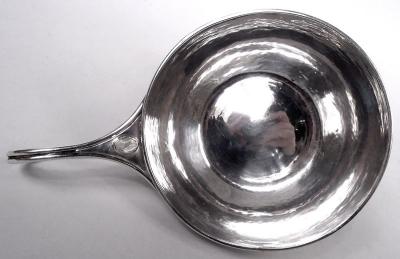 Guild of Handicraft English Sterling Silver Porringer with Loop Handle