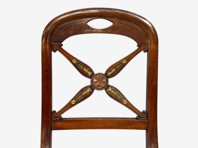 Guillaume Groh Kidney Shaped Desk and Chair Leather Bronze France 19th c 