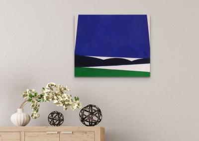 Guillaume Moschini Ondulation Bleu