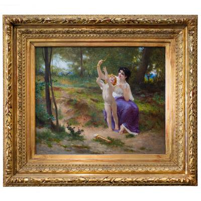 Guillaume Seignac Love Disarmed by Guillaume Seignac French 1870 1924