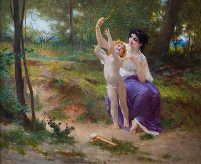 Guillaume Seignac Love Disarmed by Guillaume Seignac French 1870 1924