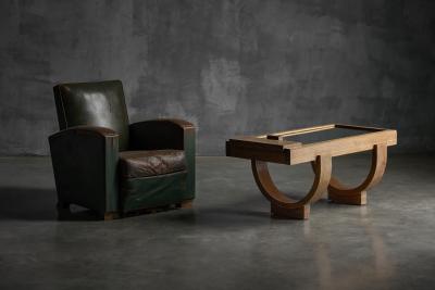 Guillerme et Chambron Coffee Table by Guillerme et Chambron France Mid 20th Century