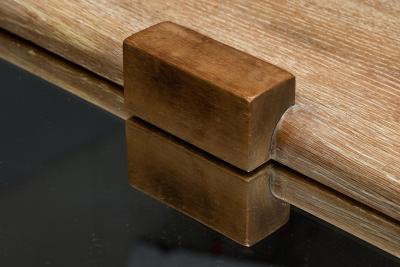 Guillerme et Chambron Coffee Table by Guillerme et Chambron France Mid 20th Century