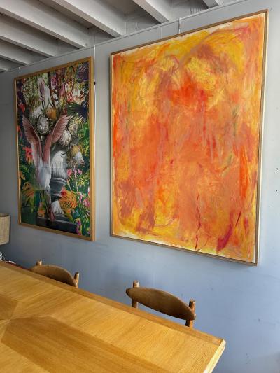 Guillerme et Chambron Dining Table by Guillerme et Chambron Circa 1960s France