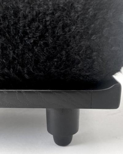 Guillerme et Chambron FRENCH GUILLERME ET CHAMBRON LOUNGE CHAIRS VOTRE MAISON MODEL ELMYRE EBONIZED