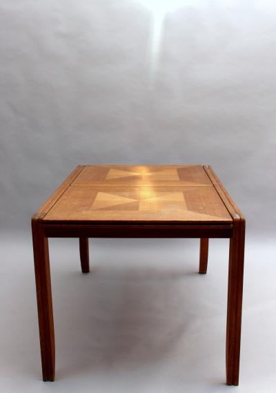 Guillerme et Chambron Fine French 1970s Extendable Oak Dining Table by Guillerme Chambron