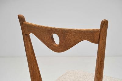 Guillerme et Chambron Four Dining Chairs by Guillerme et Chambron for Votre Maison France 1960s