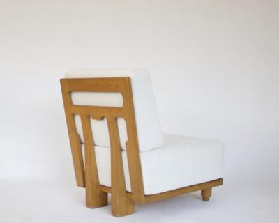 Guillerme et Chambron French Guillerme et Chambron Lounge Chairs Votre Maison MODEL ELMYRE