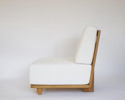 Guillerme et Chambron French Guillerme et Chambron Lounge Chairs Votre Maison MODEL ELMYRE