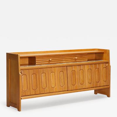 Guillerme et Chambron GUILLERME AND CHAMBRON OAK SIDEBOARD