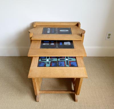 Guillerme et Chambron GUILLERME ET CHAMBRON NESTING TABLES