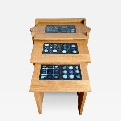 Guillerme et Chambron GUILLERME ET CHAMBRON NESTING TABLES