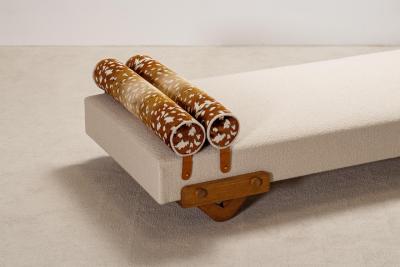 Guillerme et Chambron Guillerme and Chambron Rare Daybed for Votre Maison 1960