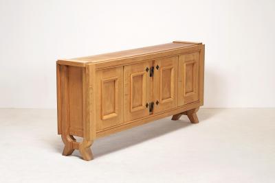 Guillerme et Chambron Guillerme and Chambron Rare Early Period Sideboard for Votre Maison 1955