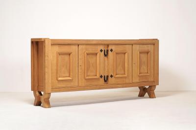 Guillerme et Chambron Guillerme and Chambron Rare Early Period Sideboard for Votre Maison 1955