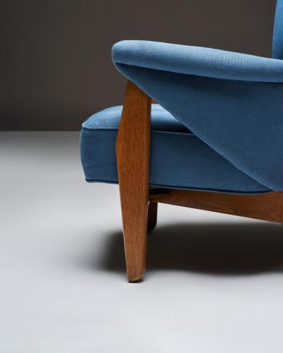 Guillerme et Chambron Guillerme et Chambron Armchair France c 1950