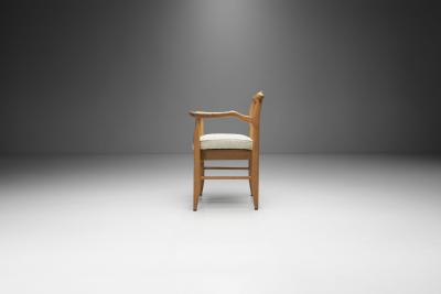 Guillerme et Chambron Guillerme et Chambron Bridge Fumay Dining Chair for Votre Maison France 1960s