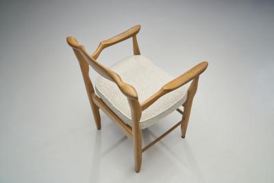 Guillerme et Chambron Guillerme et Chambron Bridge Fumay Dining Chair for Votre Maison France 1960s