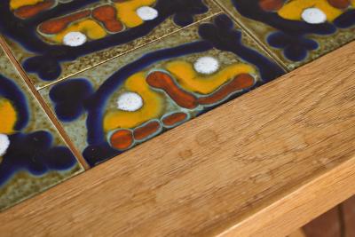 Guillerme et Chambron Guillerme et Chambron Ceramic End Tables