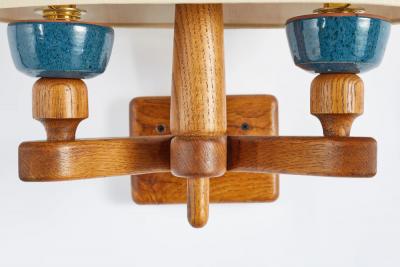 Guillerme et Chambron Guillerme et Chambron Ceramic Wall Sconce