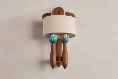 Guillerme et Chambron Guillerme et Chambron Double Sconce
