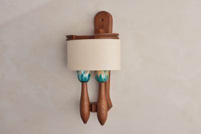 Guillerme et Chambron Guillerme et Chambron Double Sconce
