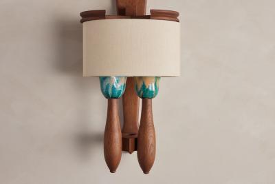 Guillerme et Chambron Guillerme et Chambron Double Sconce