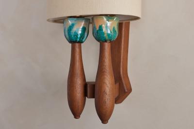 Guillerme et Chambron Guillerme et Chambron Double Sconce