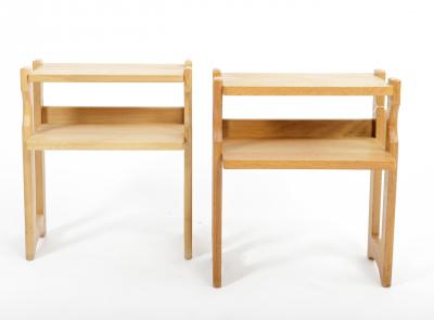 Guillerme et Chambron Guillerme et Chambron End Table Two Available 