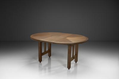 Guillerme et Chambron Guillerme et Chambron Extendable Dining Table for Votre Maison France ca 1980s