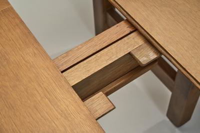 Guillerme et Chambron Guillerme et Chambron Extendable Dining Table for Votre Maison France ca 1980s