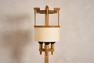 Guillerme et Chambron Guillerme et Chambron Floor Lamp with Drawer