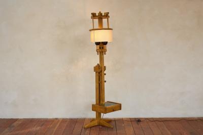 Guillerme et Chambron Guillerme et Chambron Floor Lamp with Drawer