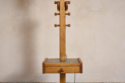 Guillerme et Chambron Guillerme et Chambron Floor Lamp with Drawer