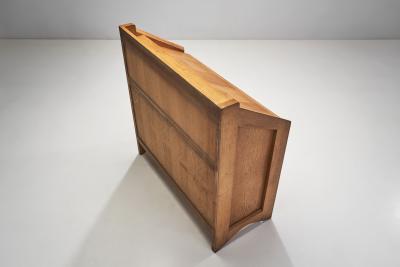 Guillerme et Chambron Guillerme et Chambron Oak Secretaire for Votre Maison France 1960s