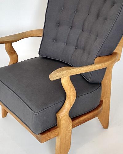 Guillerme et Chambron Guillerme et Chambron Petit Repos French Lounge Chairs Votre Maison