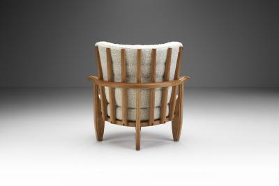 Guillerme et Chambron Guillerme et Chambron Tricoteuse Chair for Votre Maison France 1960s