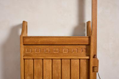 Guillerme et Chambron Gullierme et Chambron Rotating Cabinet with Lamp