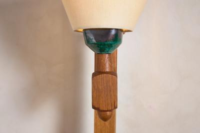 Guillerme et Chambron Gullierme et Chambron Rotating Cabinet with Lamp