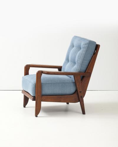 Guillerme et Chambron Oak Armchair