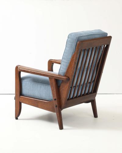 Guillerme et Chambron Oak Armchair