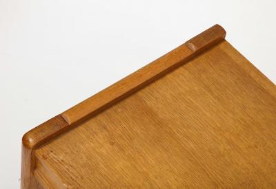 Guillerme et Chambron Oak Coffee Table by Guillerme et Chambron France c 1950